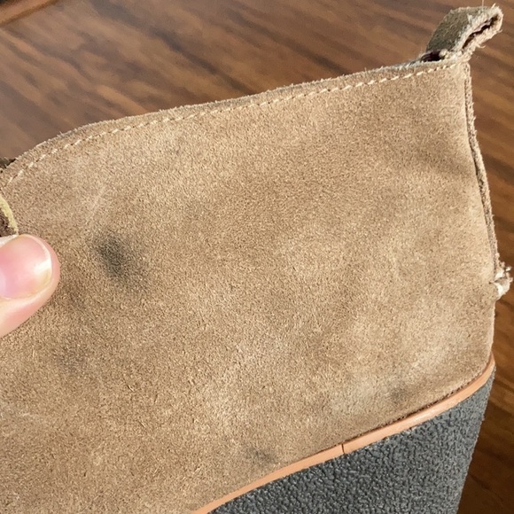 Sperry Harlow suede leather wedge booties size 8.5 - Picture 7 of 7